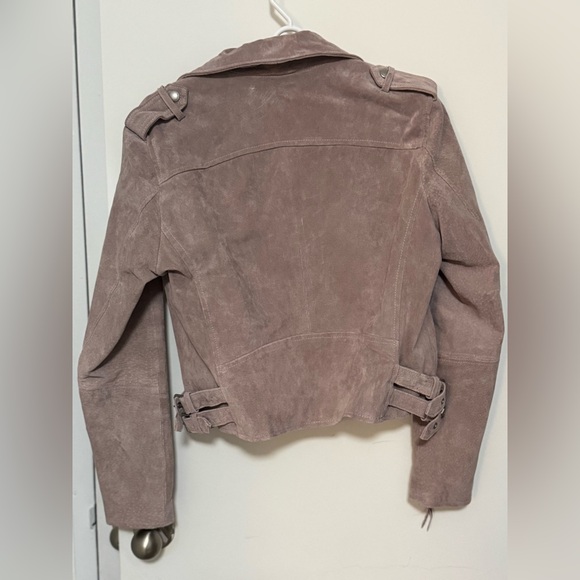 Blanknyc. Faux suede light brown jacket size small - Picture 2 of 3